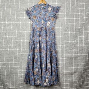 Blue Floral Maxi Dress - Brand Unspecified